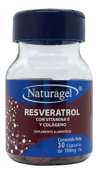 RESVERATROL VITAMINA E COLAGENO C 30 CAPS 7503029005016 Distribuidora