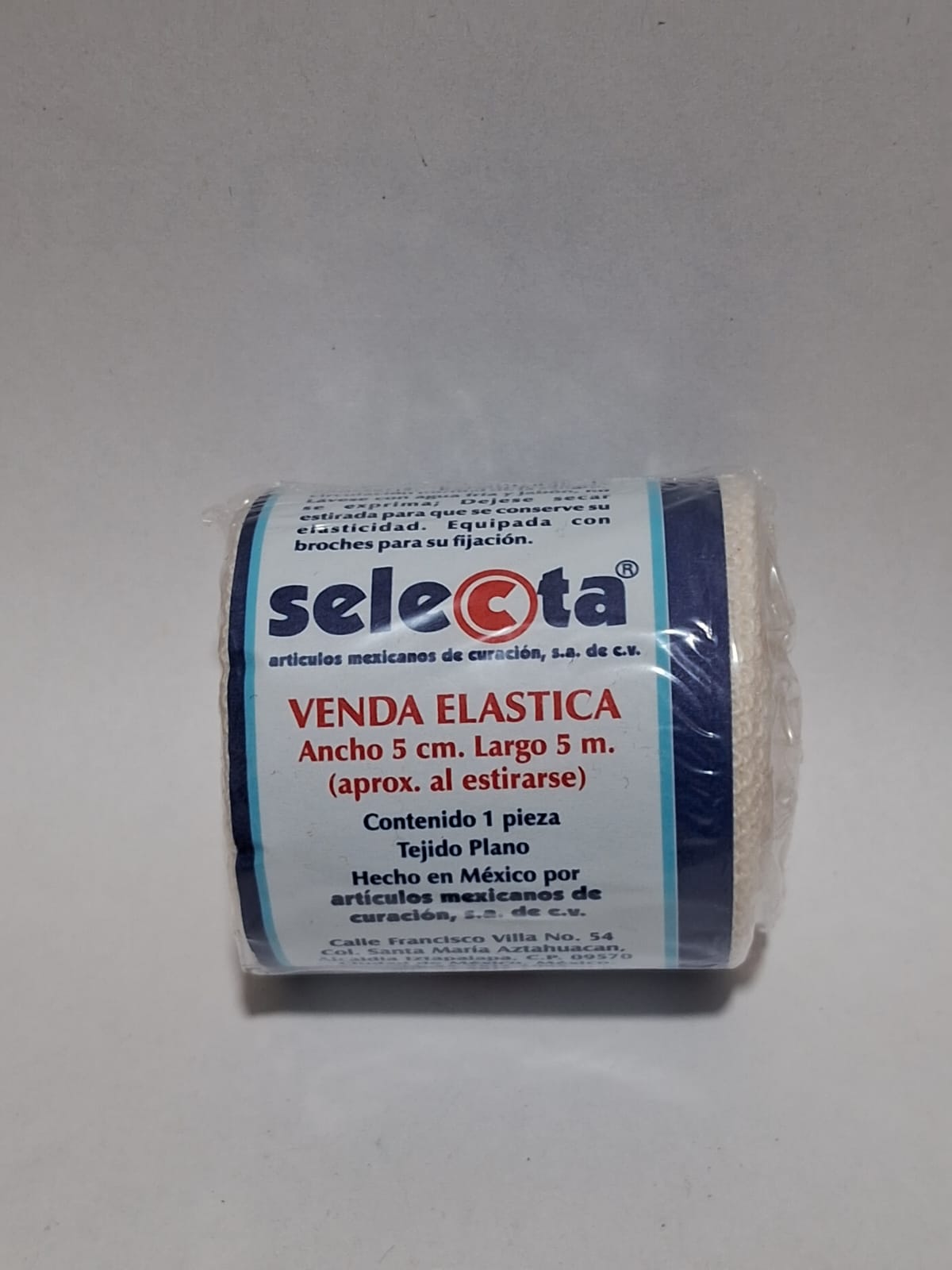 VENDA ELASTICA SELECTA 5CM 7502004530017 Distribuidora DISA